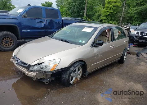 2005 Honda Accord 2.4 Ex из США, поврежденный, VIN 1HGCM56885A006160